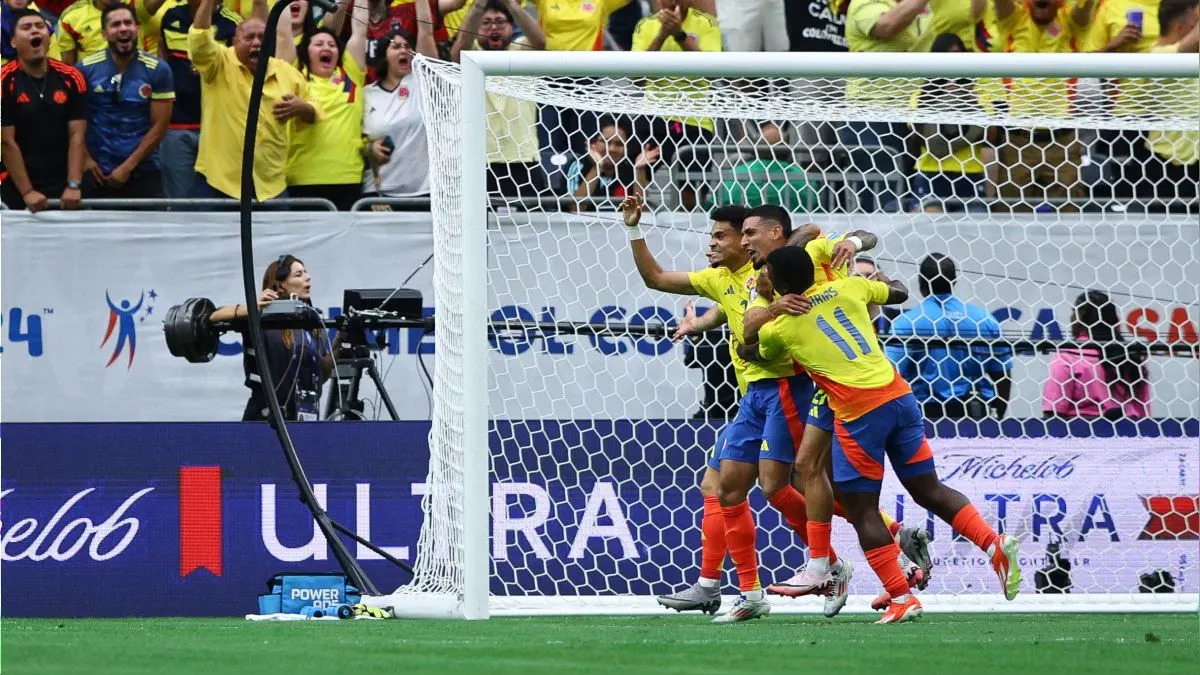 Colombia venció 2-1 a Paraguay en el inicio del Grupo D de la Copa ...